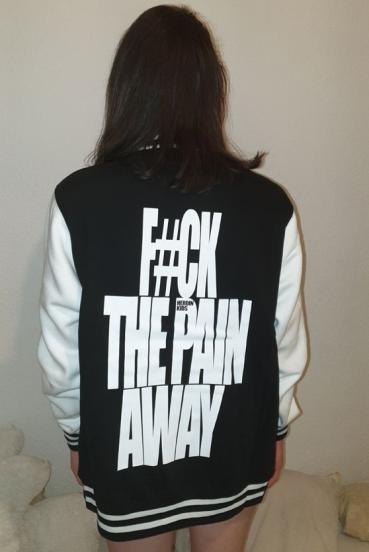 FXCK THE PAIN AWAY College Jacket